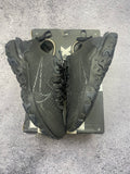 Nike React Vision Triple Black Lifestyle Running Sneakers Size 43