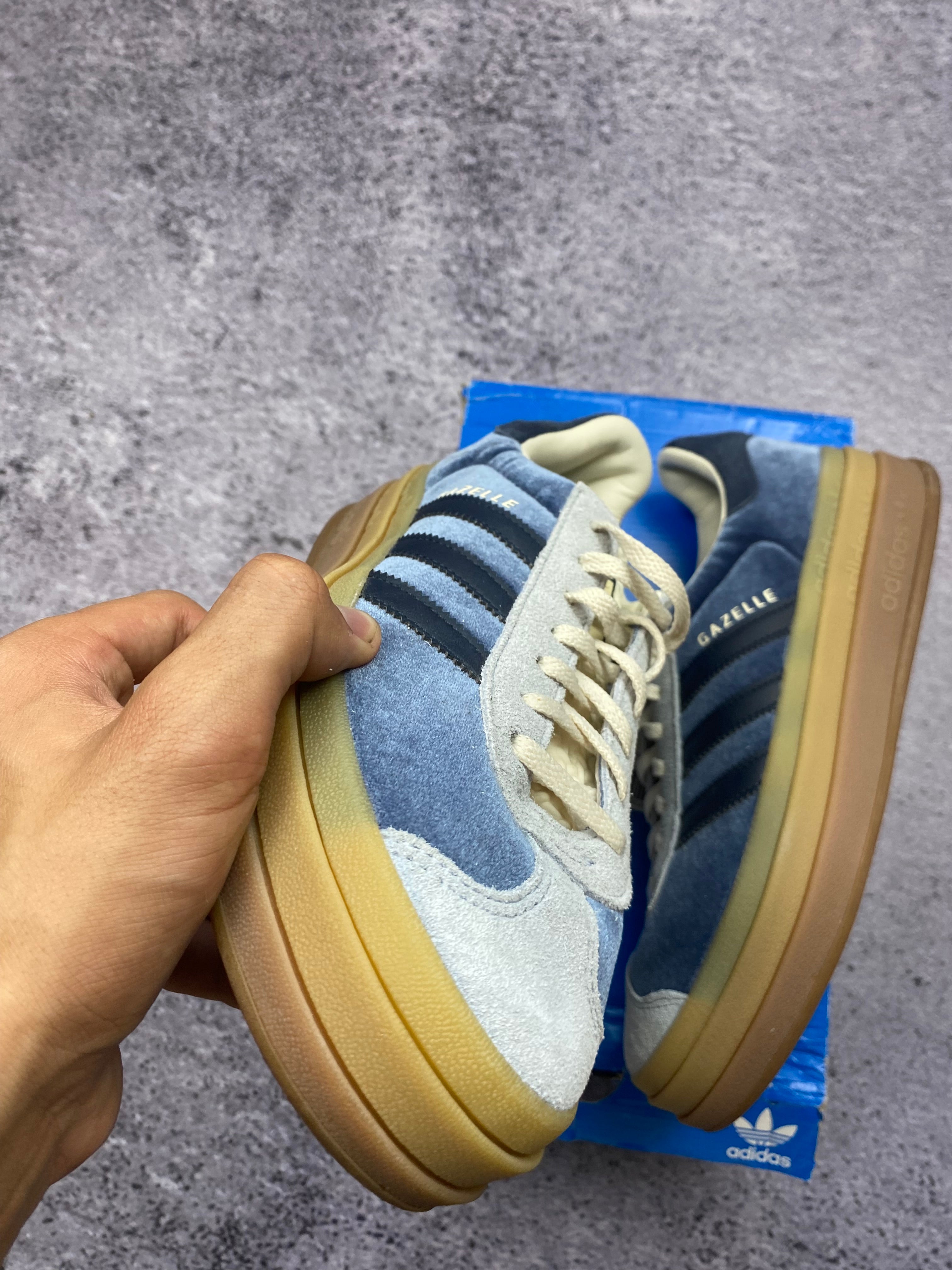 Adidas Gazelle Bold Platform – suede sneakers size 42