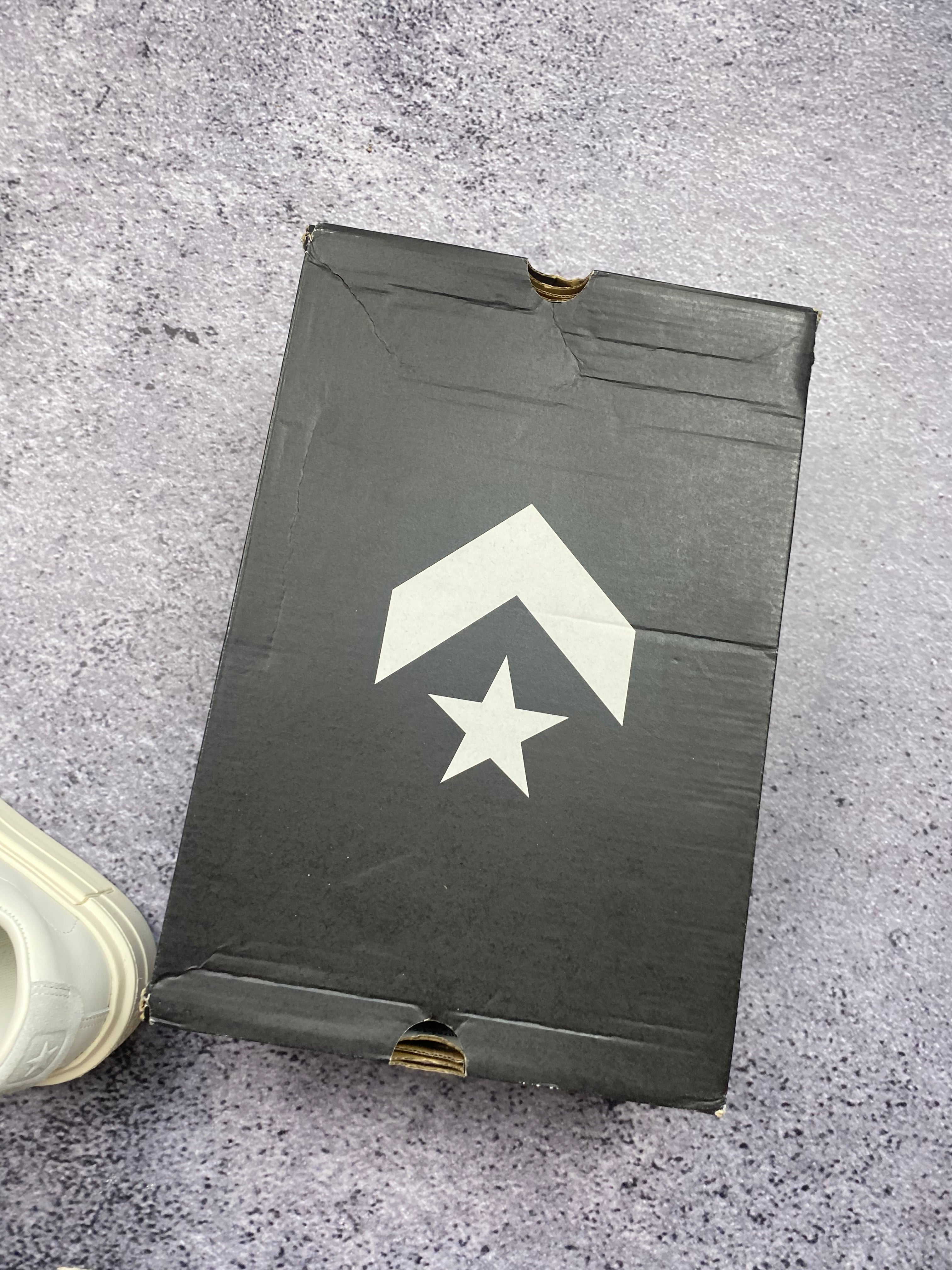 Converse white platform sneakers size 41