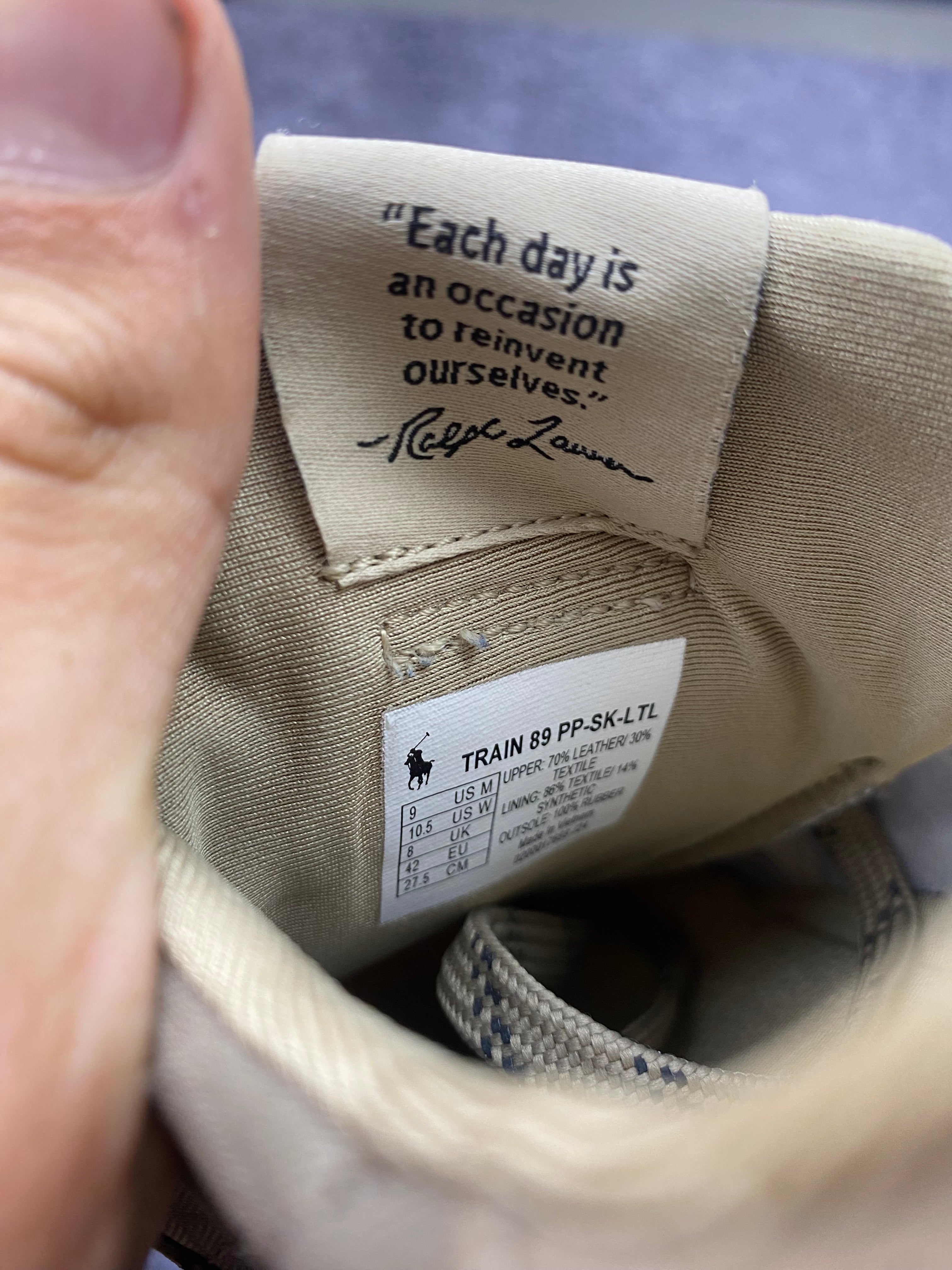 Polo Ralph Lauren Train 89 – lifestyle sneakers size 42