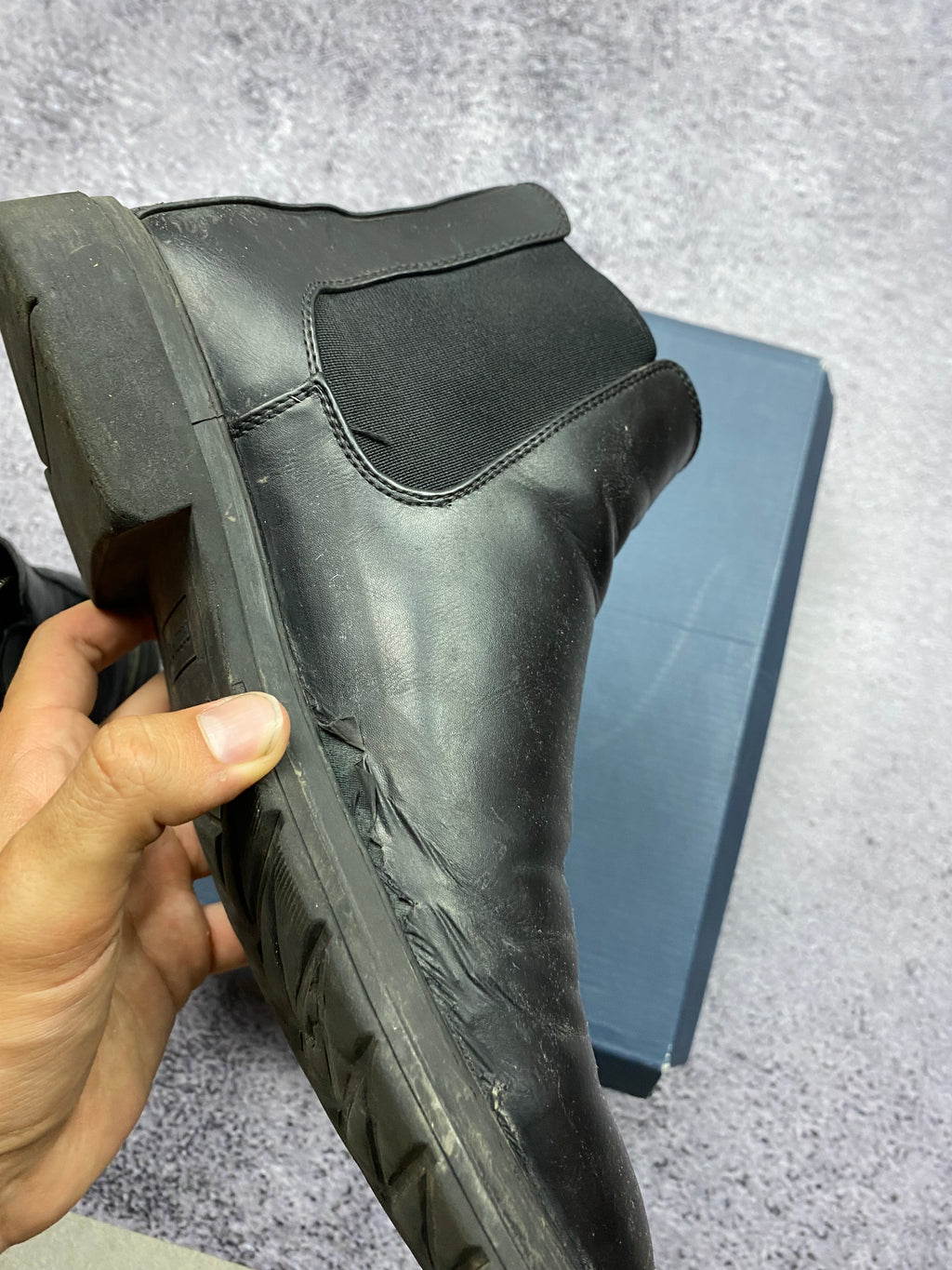 Pier One Chelsea Leather Boots 45