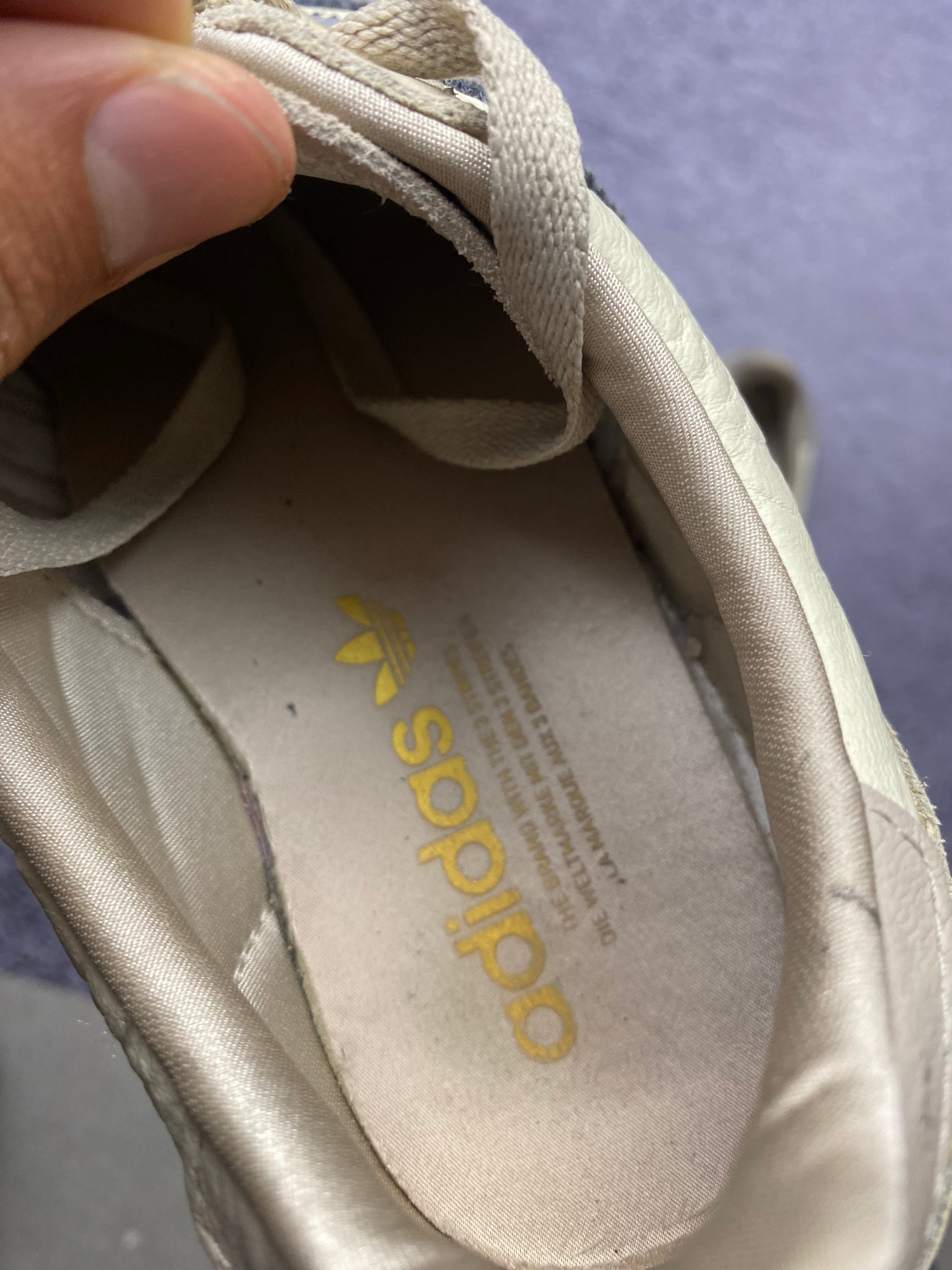 Adidas Japan – skórzane sneakersy retro r. 40