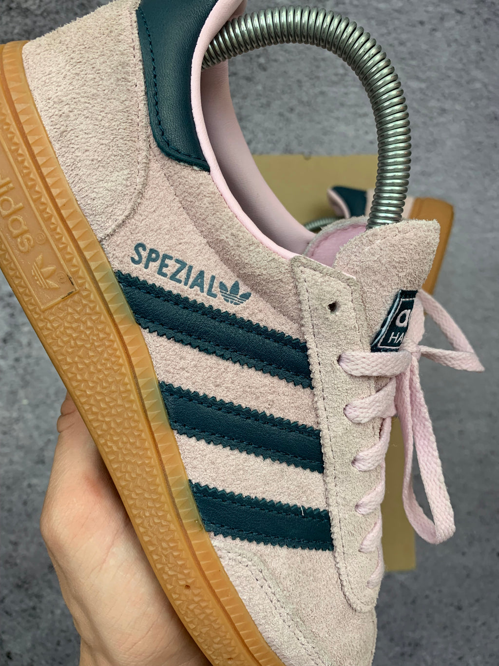 Adidas Handball Spezial Pink Green Gum Sneakersy Zamszowe r. 38 stan idealny