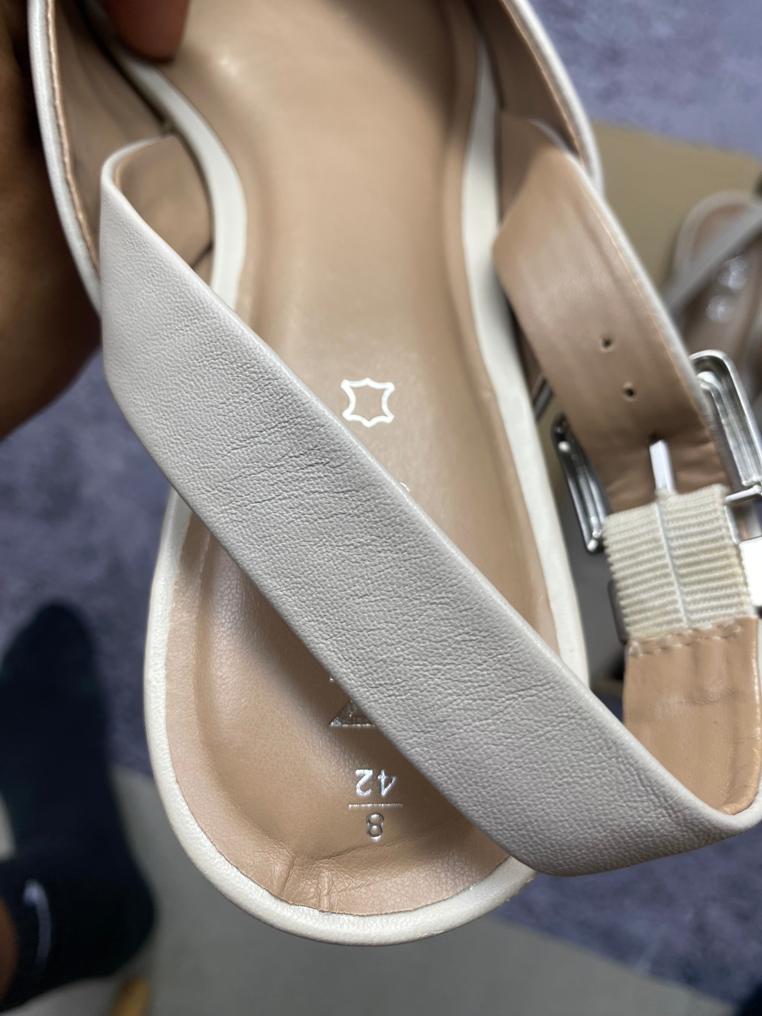 Next Slingback Leather – women's leather slingback shoes size 42