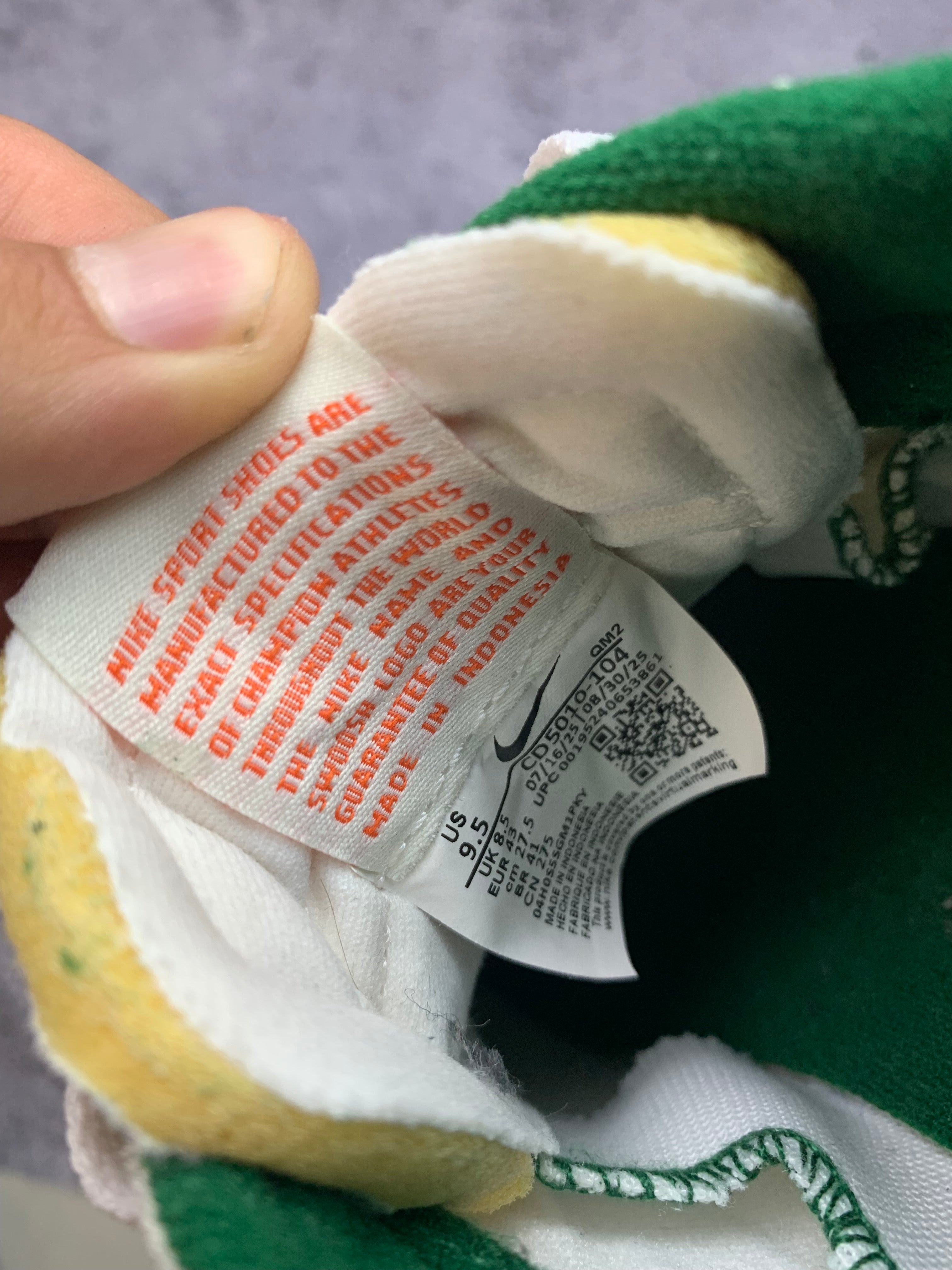 Nike SB Heritage Vulc Sail Gorge Green – sneakersy skate