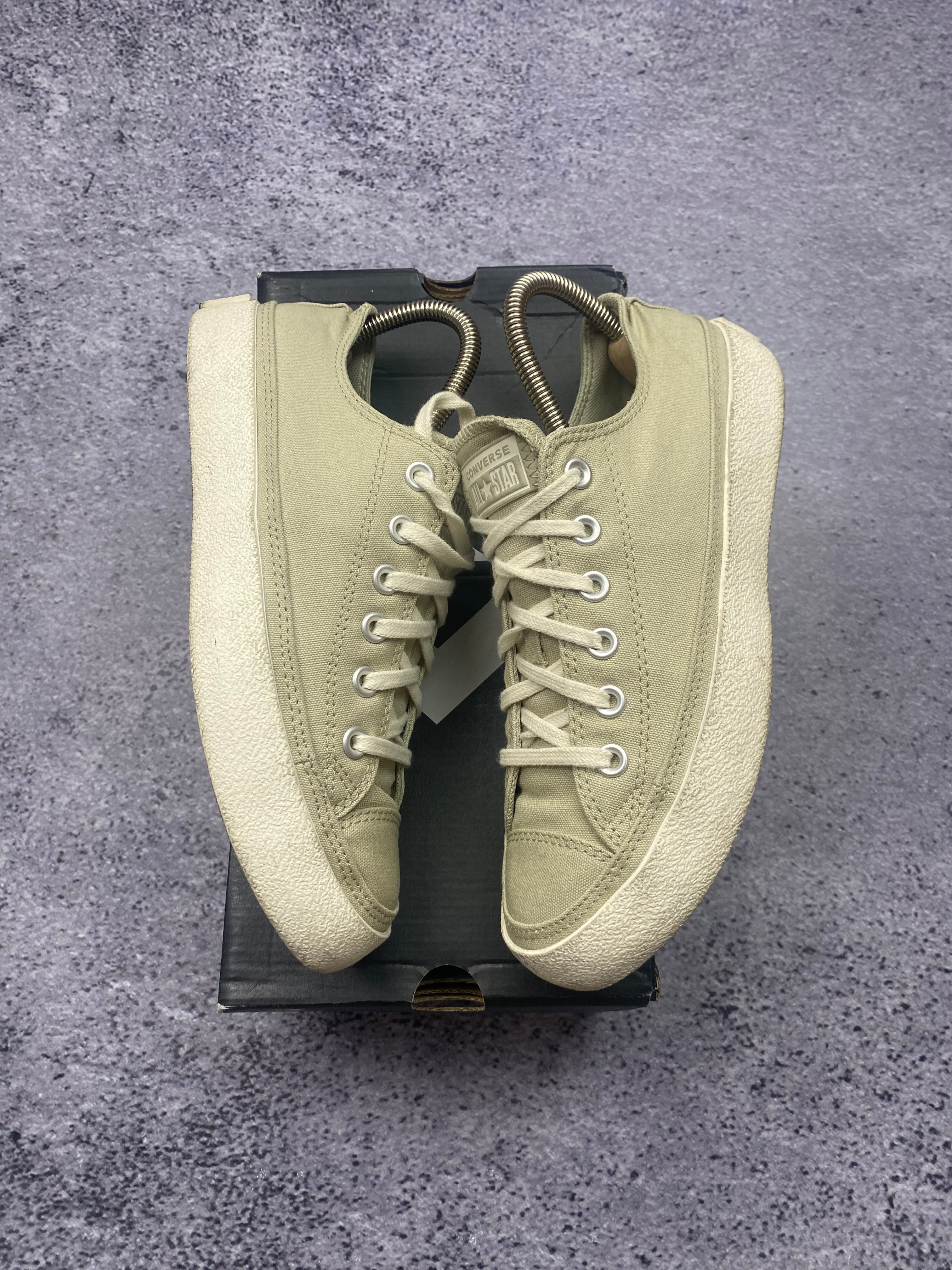 Converse Chuck Taylor All Star Move beige platform sneakers size 40