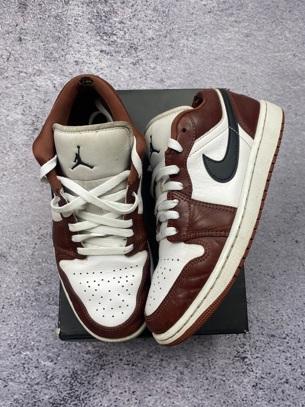 Air Jordan 1 Low white-brown size 41