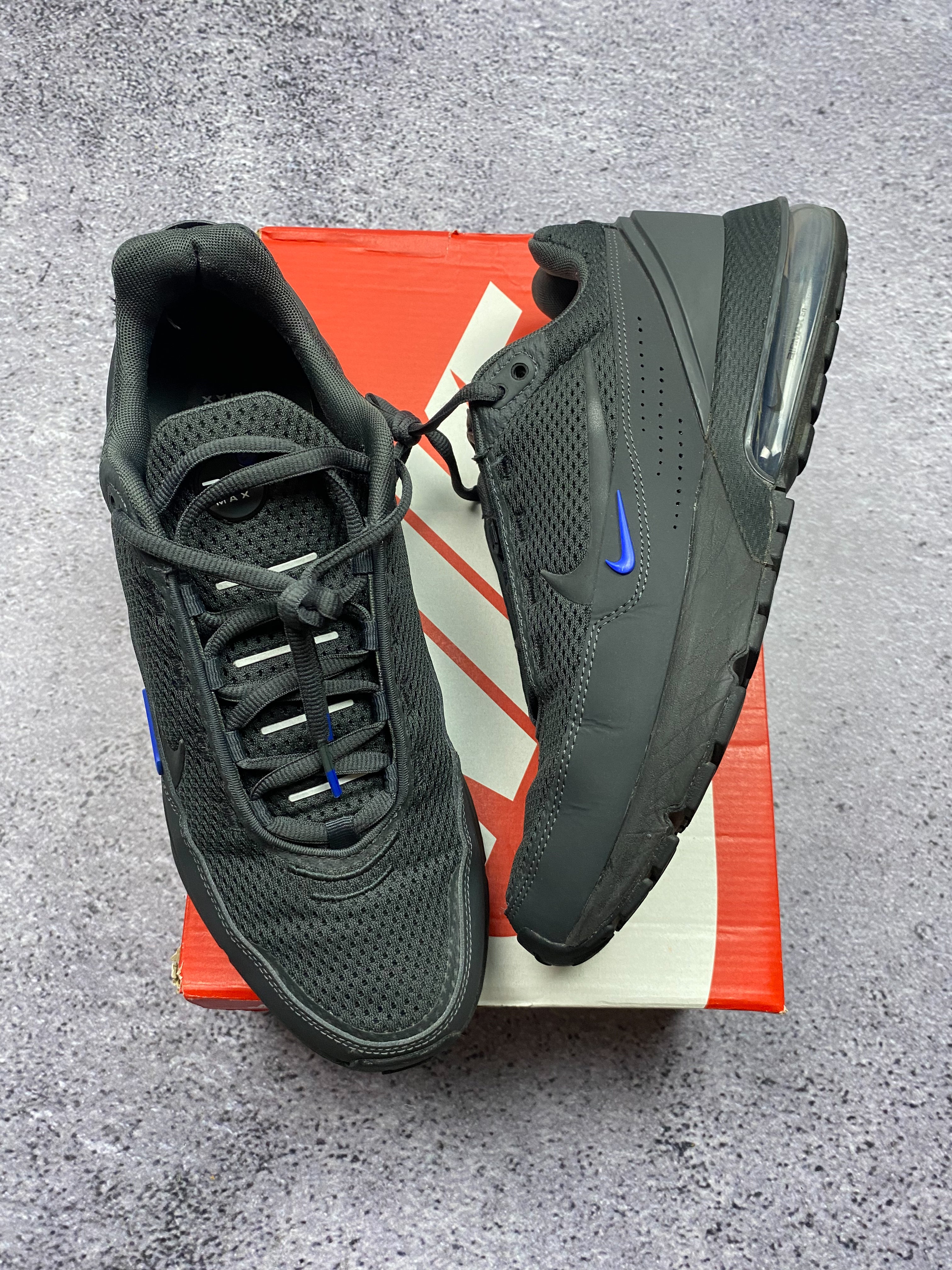 Nike Air Max Pulse 45.5 – Anthracite/Blue sports sneakers
