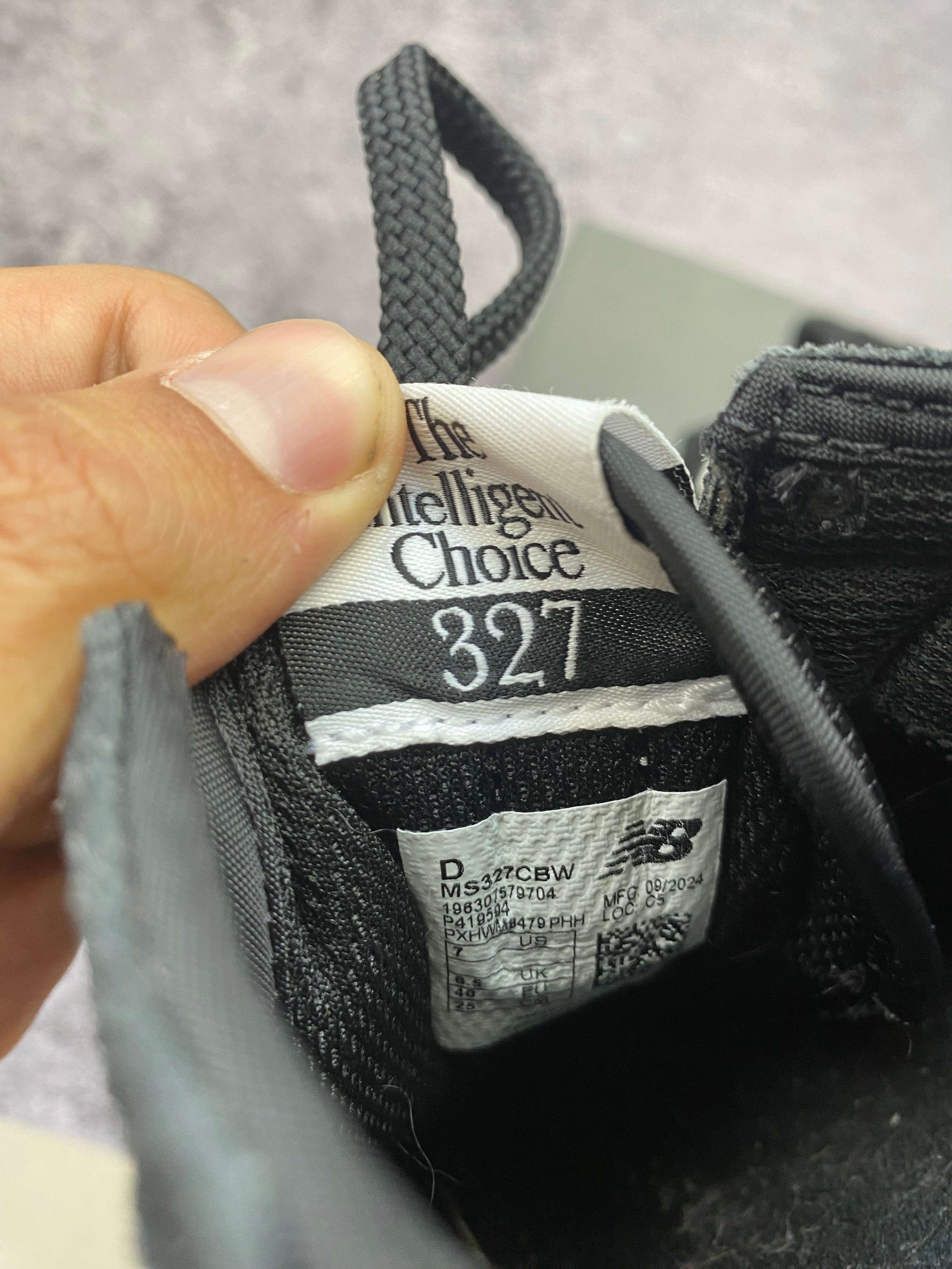New Balance 500 Black Sports Sneakers Size 40