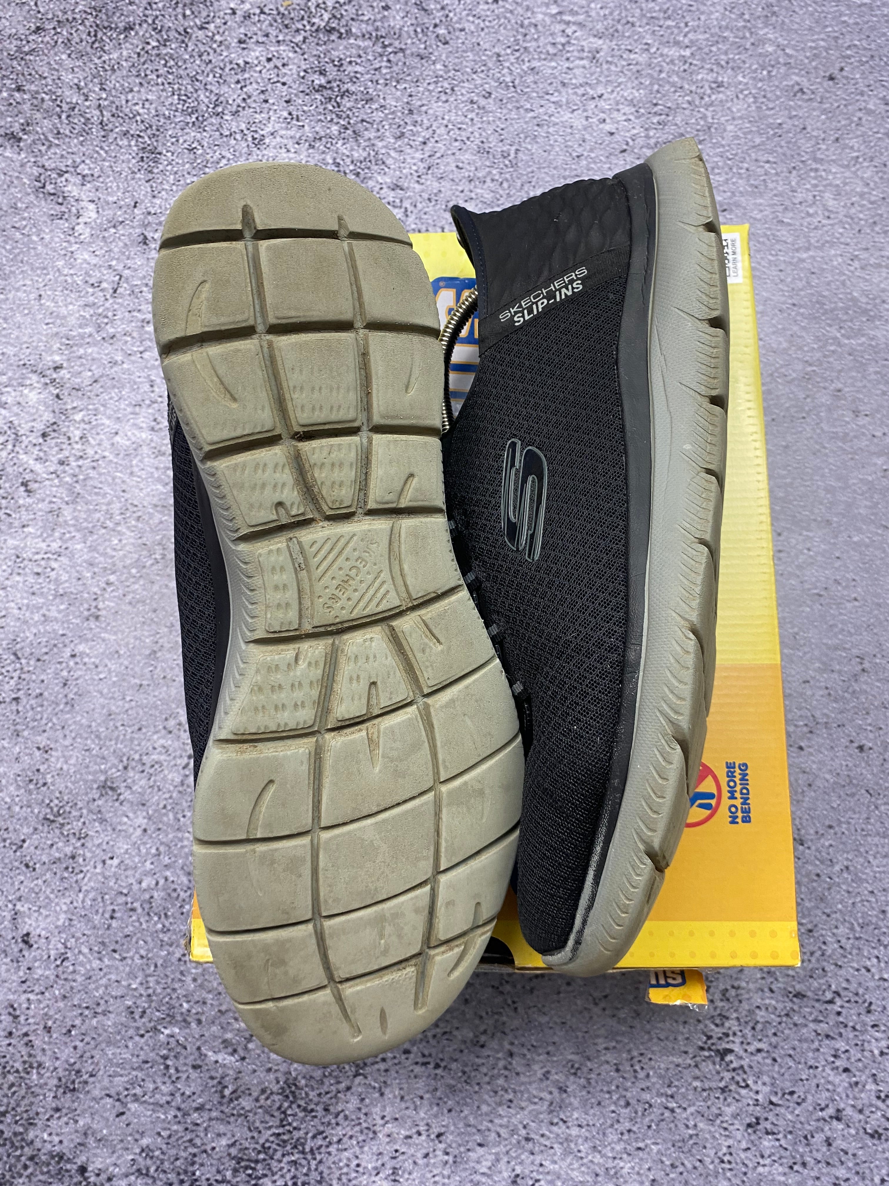 Skechers Slip-Ins Summits High Range 48.5 / UK 13 – Black Sneakers