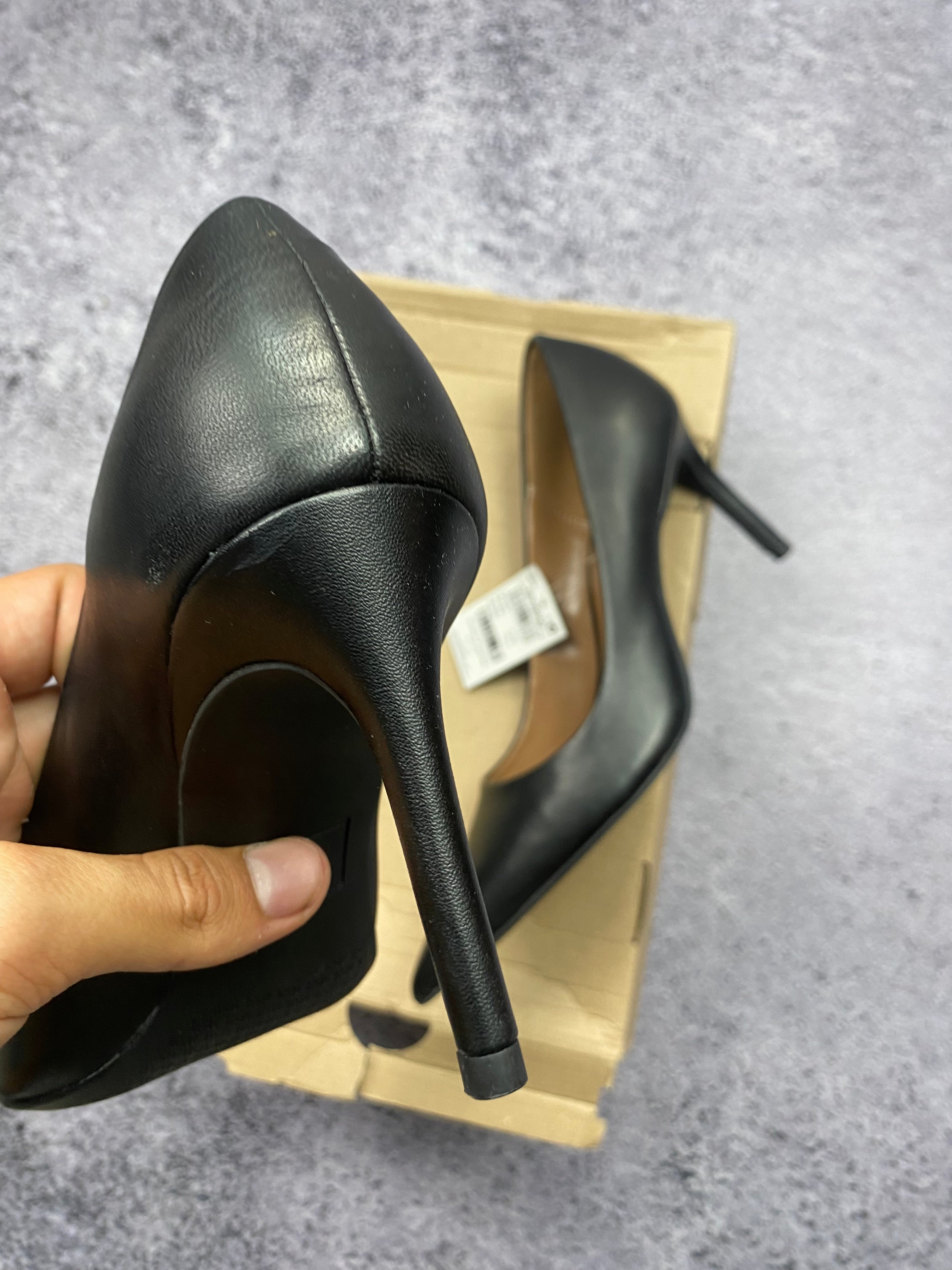 Next - classic black high heels size 40