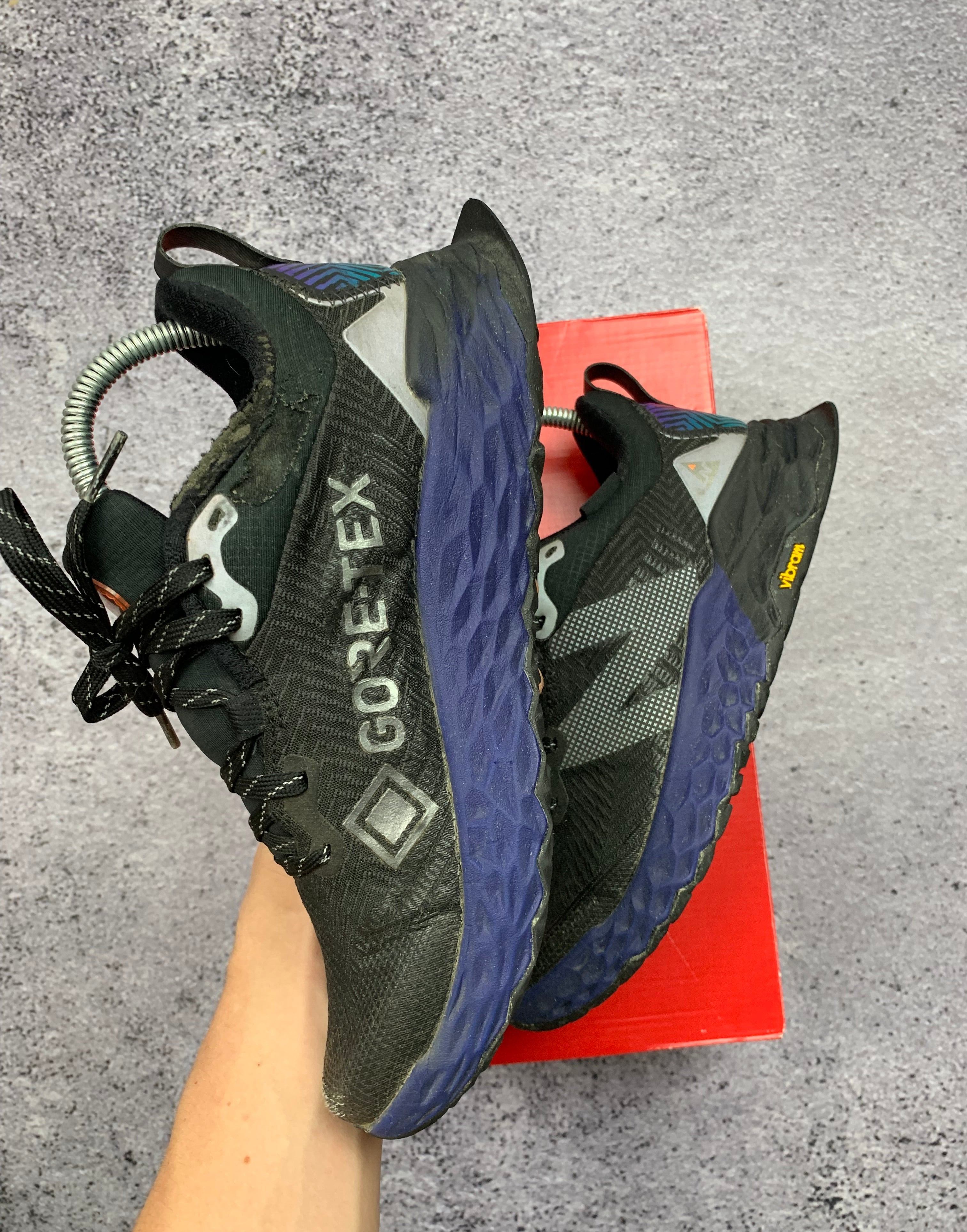 New Balance Fresh Foam Hierro X6 Trail Running Vibram r. 39 + Box